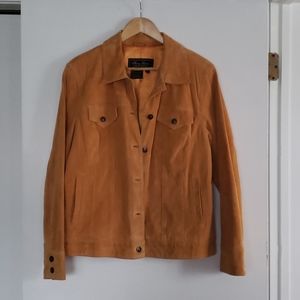 Vintage  70s Jerry Lewis suede jacket.